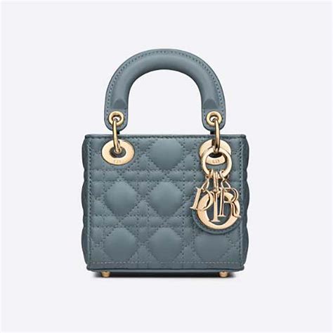 lady dior mini cloud blue|Micro Lady Dior Bag Cloud Blue Cannage Lambskin.